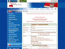 Tablet Screenshot of bip.powiattomaszowski.mserwer.pl